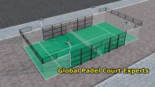 Padel Court International Standard Γήπεδο τένις Padel Κατασκευαστής