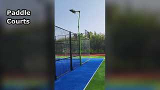 Professional Paddle Courts Panoramic Padel Court with Good Quality Paddle Court