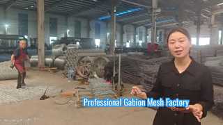 Gabion factory workshop introduction - production line display