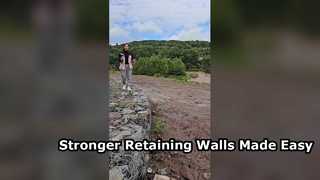 Hot-Dip Galvanized Gabion Basket Gabion Cage Retaining Wall River Bank Protection